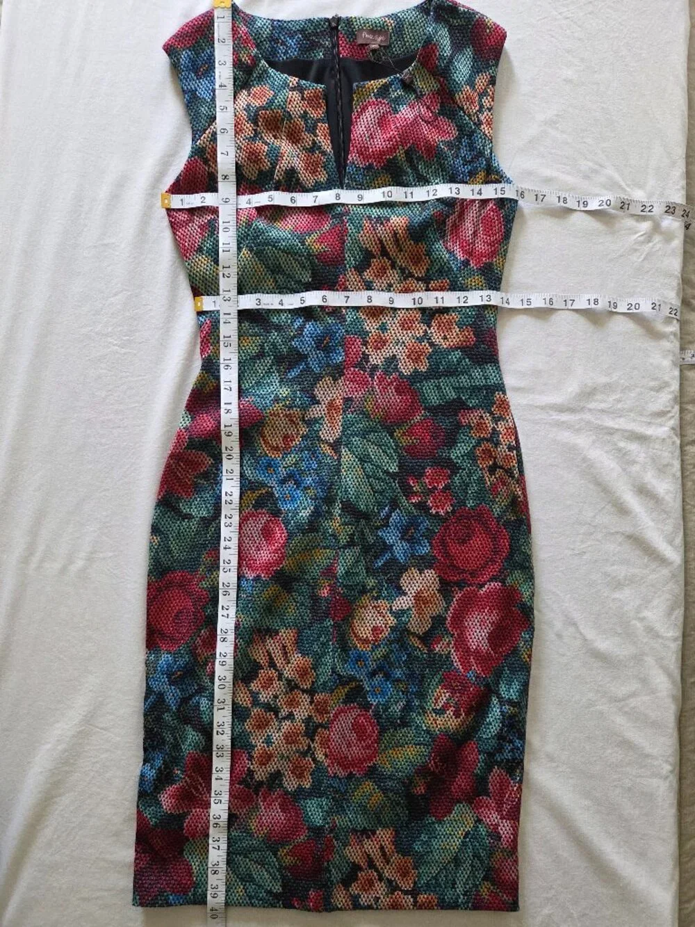 Phase 8 Sleeveless Floral Midi Floral Dress - Picture 16 of 16